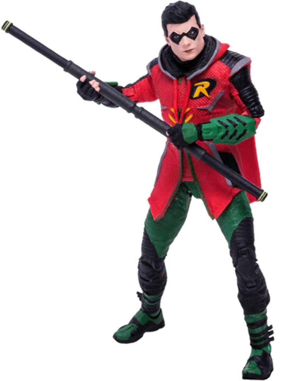 McFarlane Toys DC Multiverse Robin (Gotham Knights) 7-inch Action Figure - Includes Staff & Base