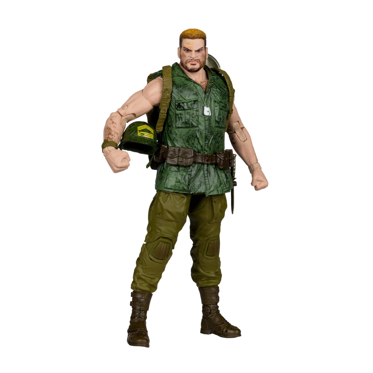 McFarlane Toys DC Multiverse Sergeant Rock (DC Classic) 7-inch Figure – Collector Edition #14 (Style May Vay)