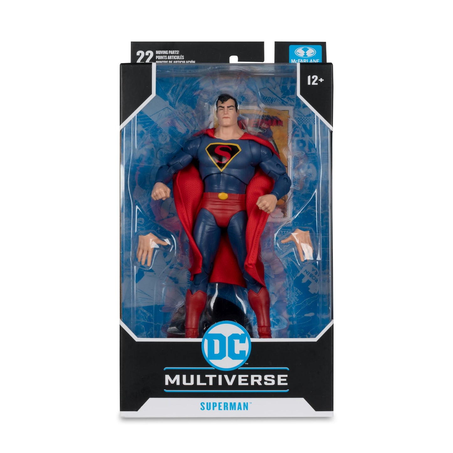 McFarlane Toys DC Multiverse Superman 7in Action Figure — 1940s Animation Edition