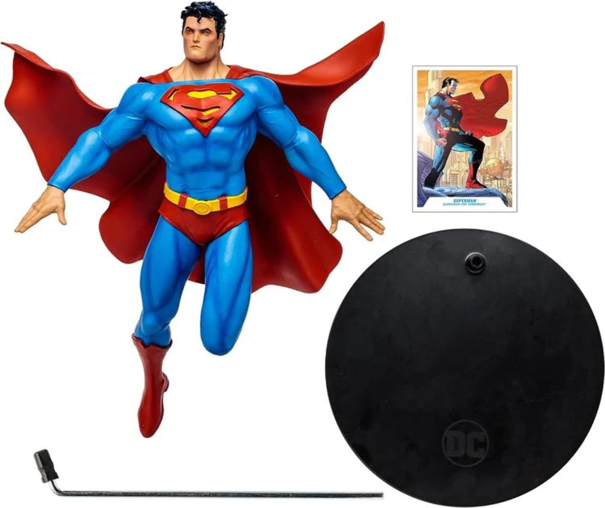 McFarlane Toys DC Multiverse Superman for Tomorrow 12in Statue – 85th Anniversary Edition