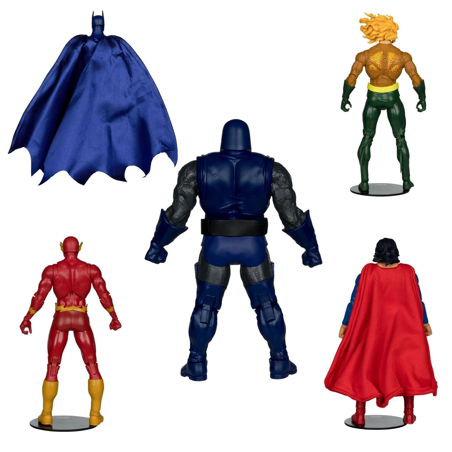 McFarlane Toys DC Multiverse Justice League Task Force 7-Inch Build-A Superman Bundle (Flash, Aquaman & Batman)