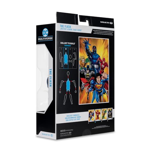 McFarlane Toys DC Multiverse The Flash (Justice League Task Force) 7in Build-A Figure