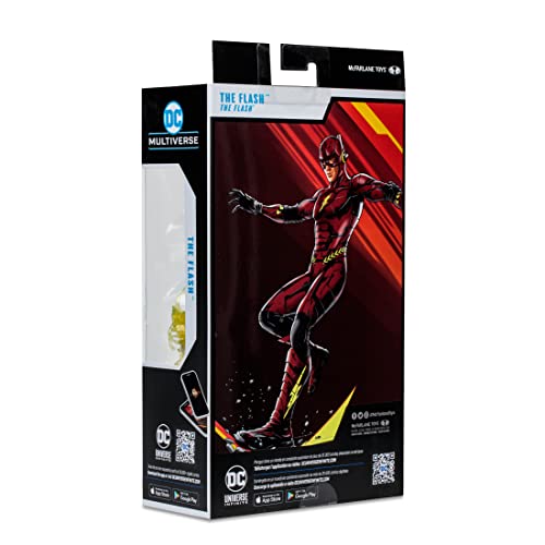 McFarlane Toys DC Multiverse The Flash Movie 7-Inch Action Figure – The Flash Batman Costume