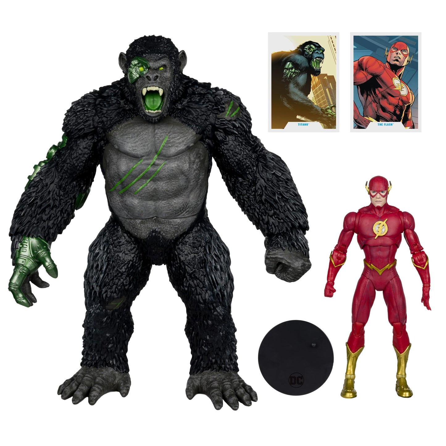 McFarlane Toys DC Multiverse Titano vs The Flash 2 Pack - 12in Titano + 7in Flash
