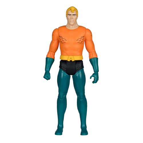 McFarlane Toys DC Retro Aquaman (Super Friends) 6in Action Figure | Collectible Toy