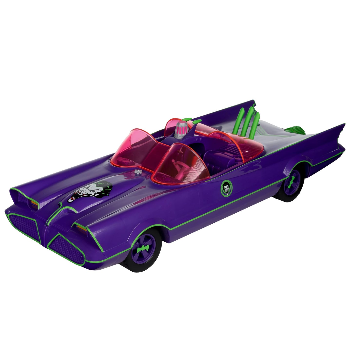 McFarlane Toys DC Retro Batmobile & The Joker (Batman 66') 2-Pack – Gold Label Amazon Exclusive