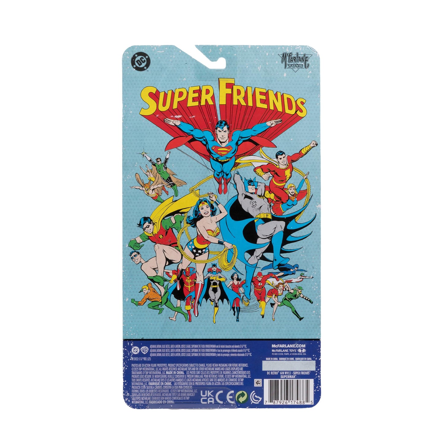 McFarlane Toys DC Retro Superman (Super Friends) 6-Inch Action Figure