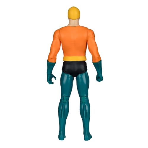 McFarlane Toys DC Retro Aquaman (Super Friends) 6in Action Figure | Collectible Toy