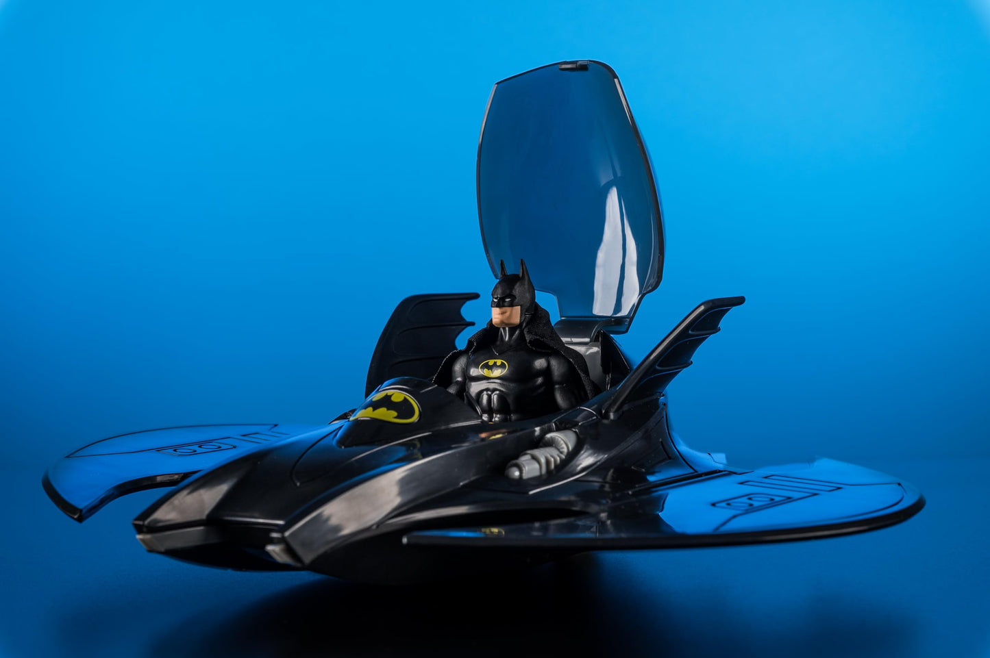 McFarlane Toys DC Super Powers Batman with Batwing and Whirlybat 3pk Gold Label Amazon Exclusive