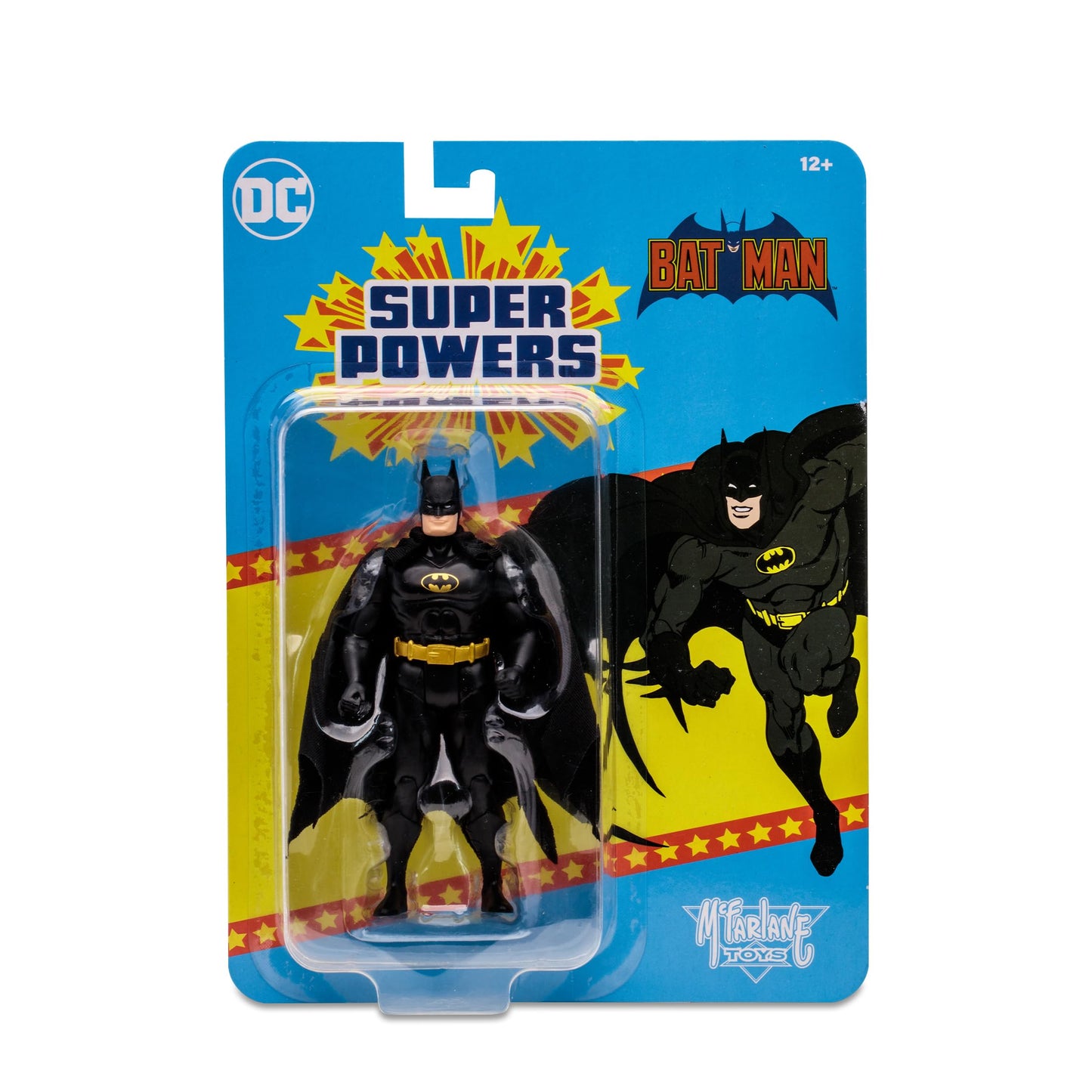 McFarlane Toys DC Super Powers Batman (Black Suit) 4.5in Action Figure