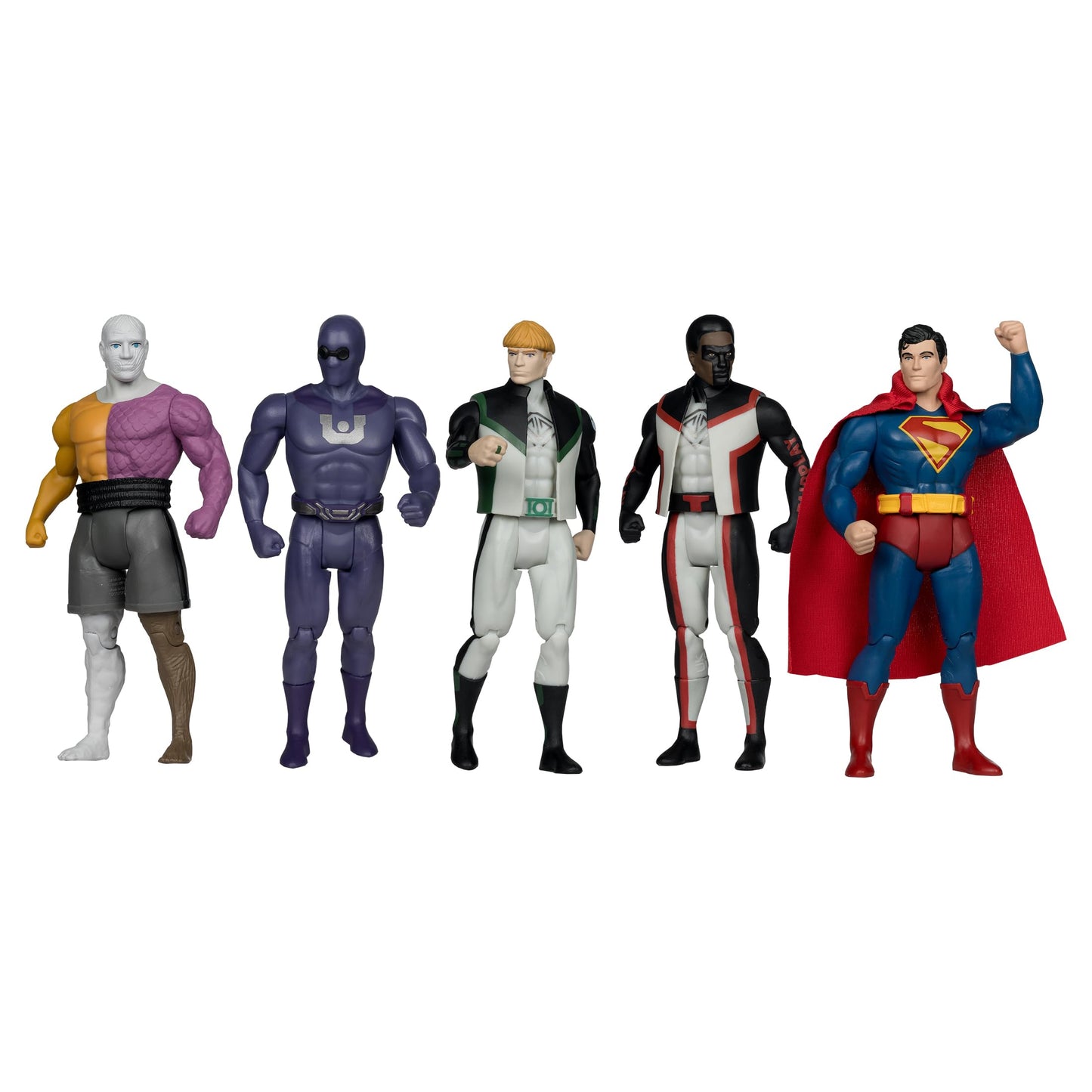 McFarlane Toys DC Super Powers Superman Movie 5-Pack Bundle – Gold Label