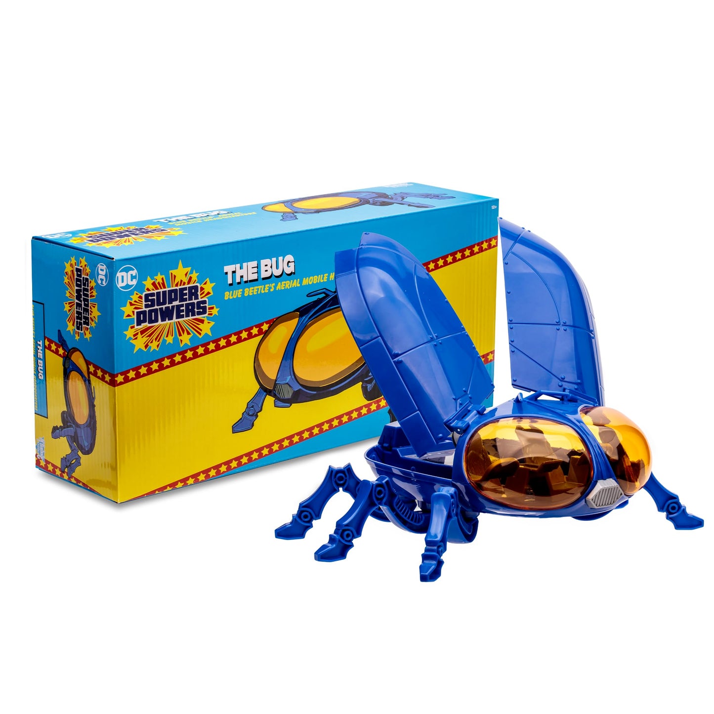 McFarlane Toys DC Super Powers The Bug: Blue Beetle's Aerial Mobile Headquarters Vehicle