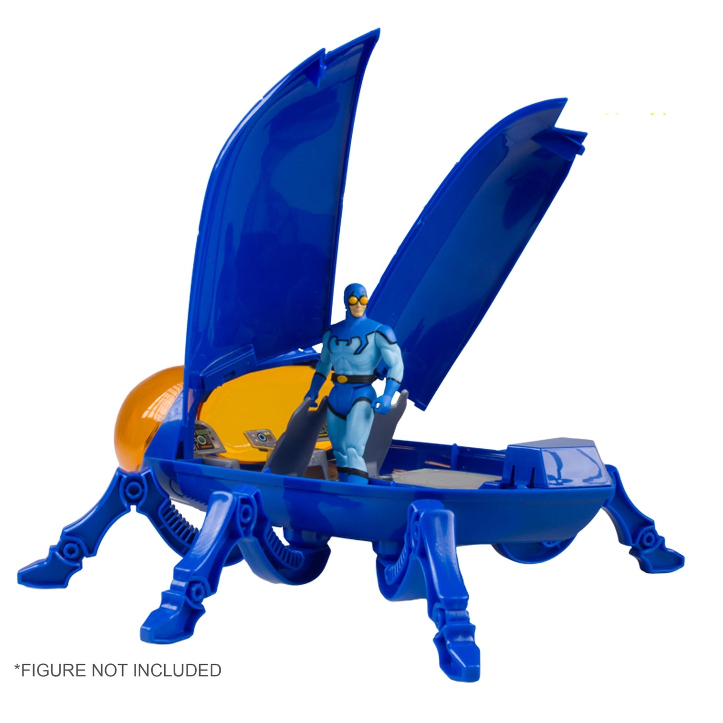 McFarlane Toys DC Super Powers The Bug: Blue Beetle's Aerial Mobile Headquarters Vehicle
