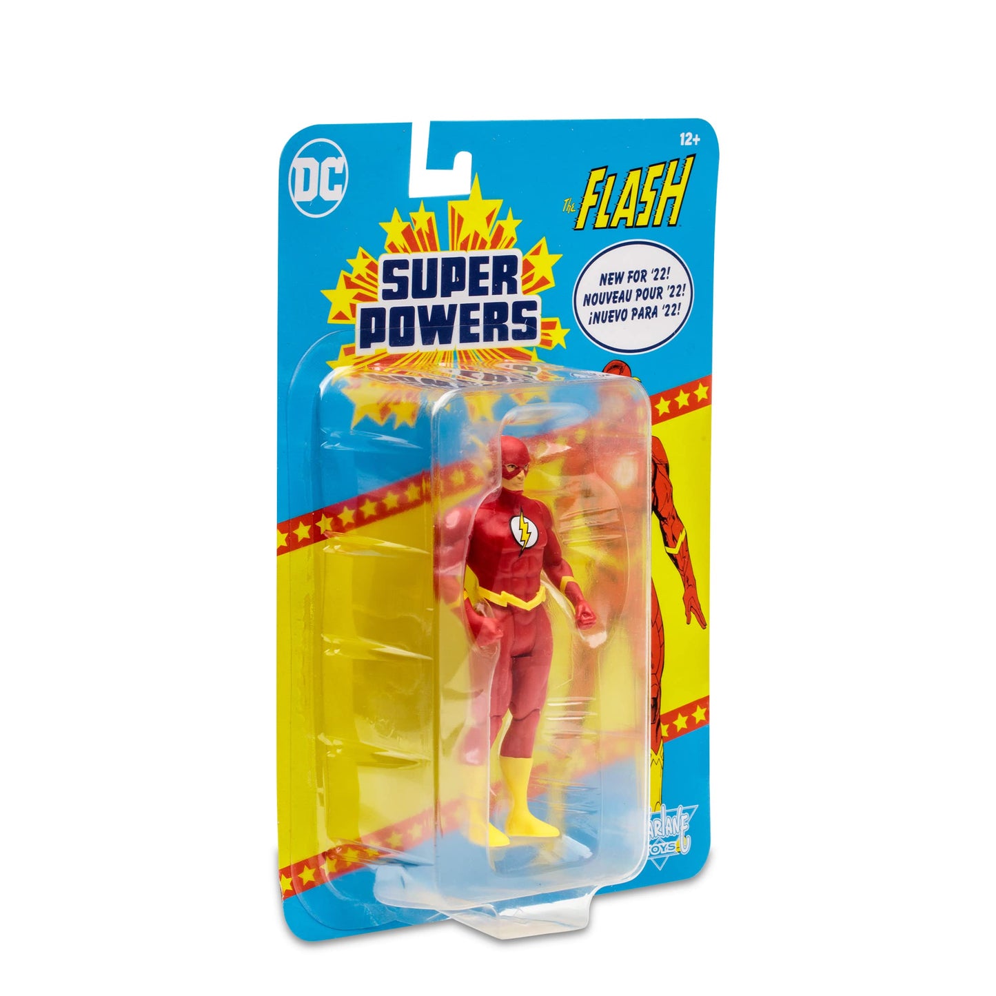 McFarlane Toys DC Super Powers The Flash Action Figure – 5-Inch Classic Nostalgia