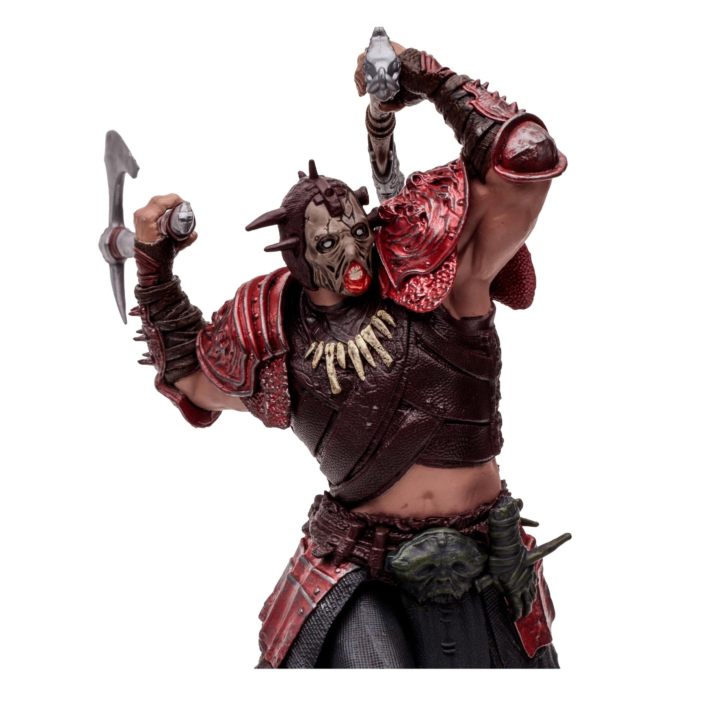 McFarlane Toys Diablo IV Rend Barbarian & Blood Necromancer 1:12 Gold Label – Amazon Exclusive