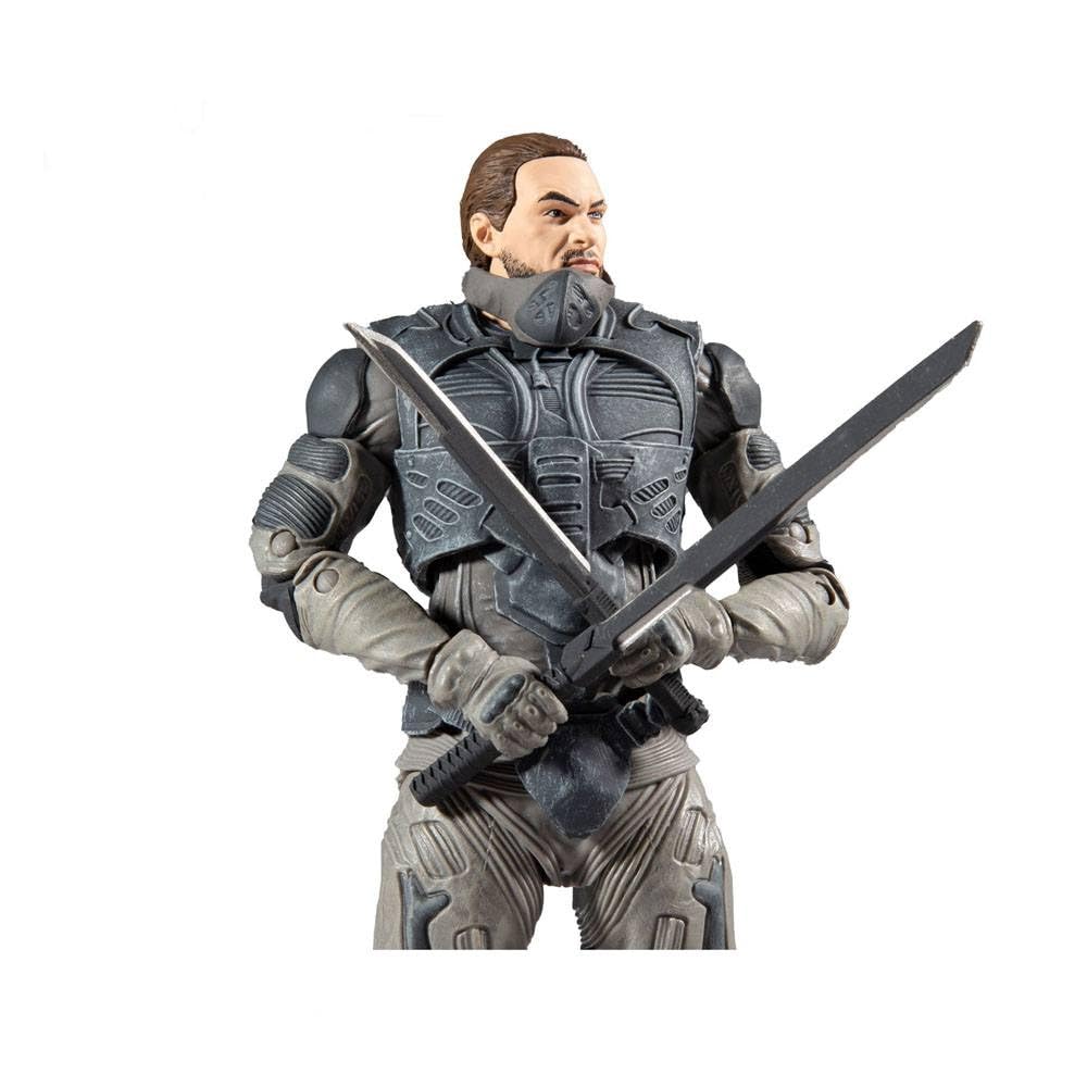 McFarlane Toys Dune Duncan Idaho 7-Inch Figure with Build-A Rabban Parts – Multicolor