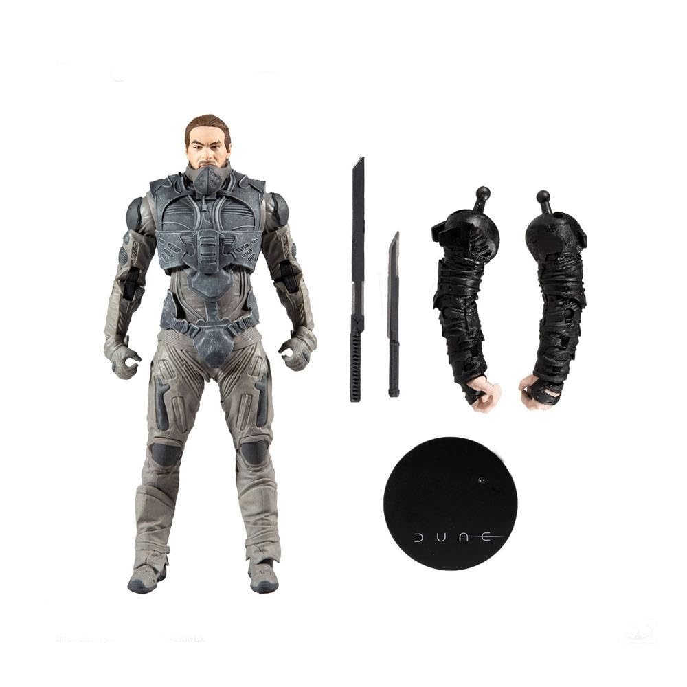 McFarlane Toys Dune Duncan Idaho 7-Inch Figure with Build-A Rabban Parts – Multicolor