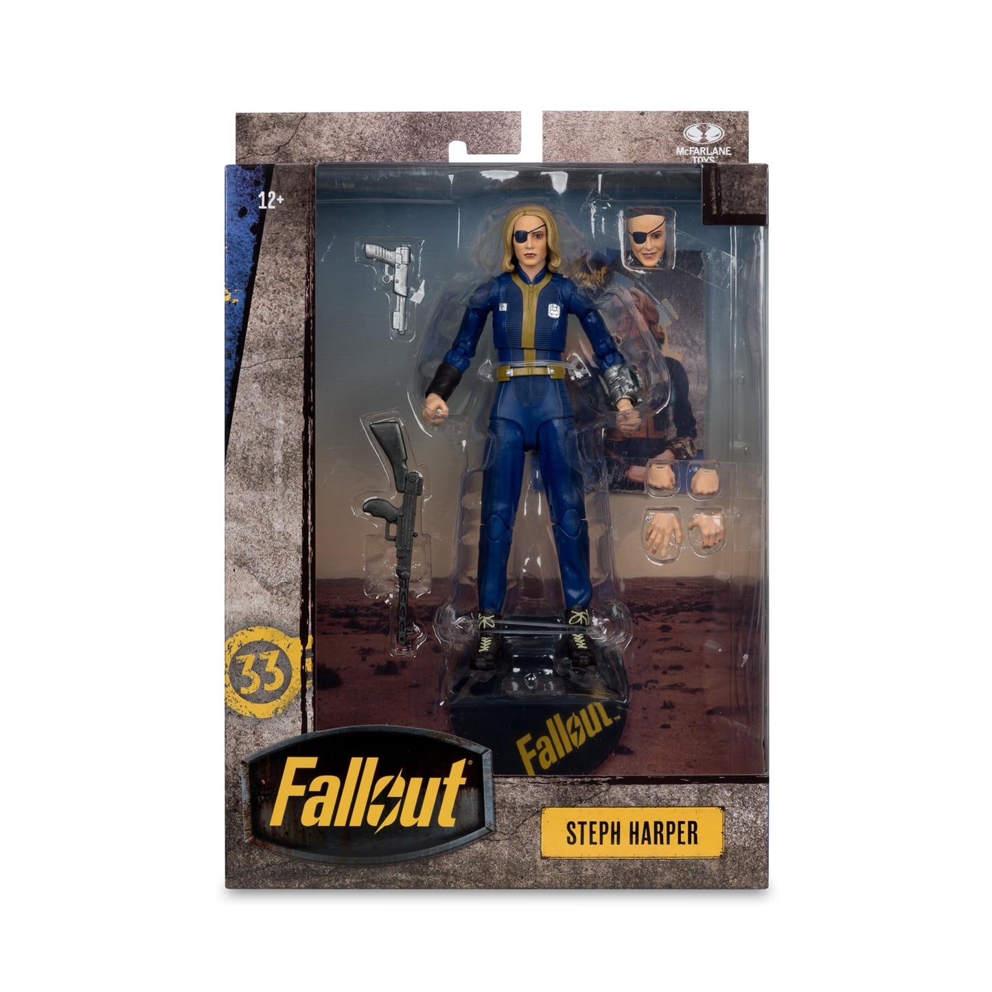 McFarlane Toys Fallout Steph Harper 7-In Deluxe Action Figure – Ultra Articulation & Accessories