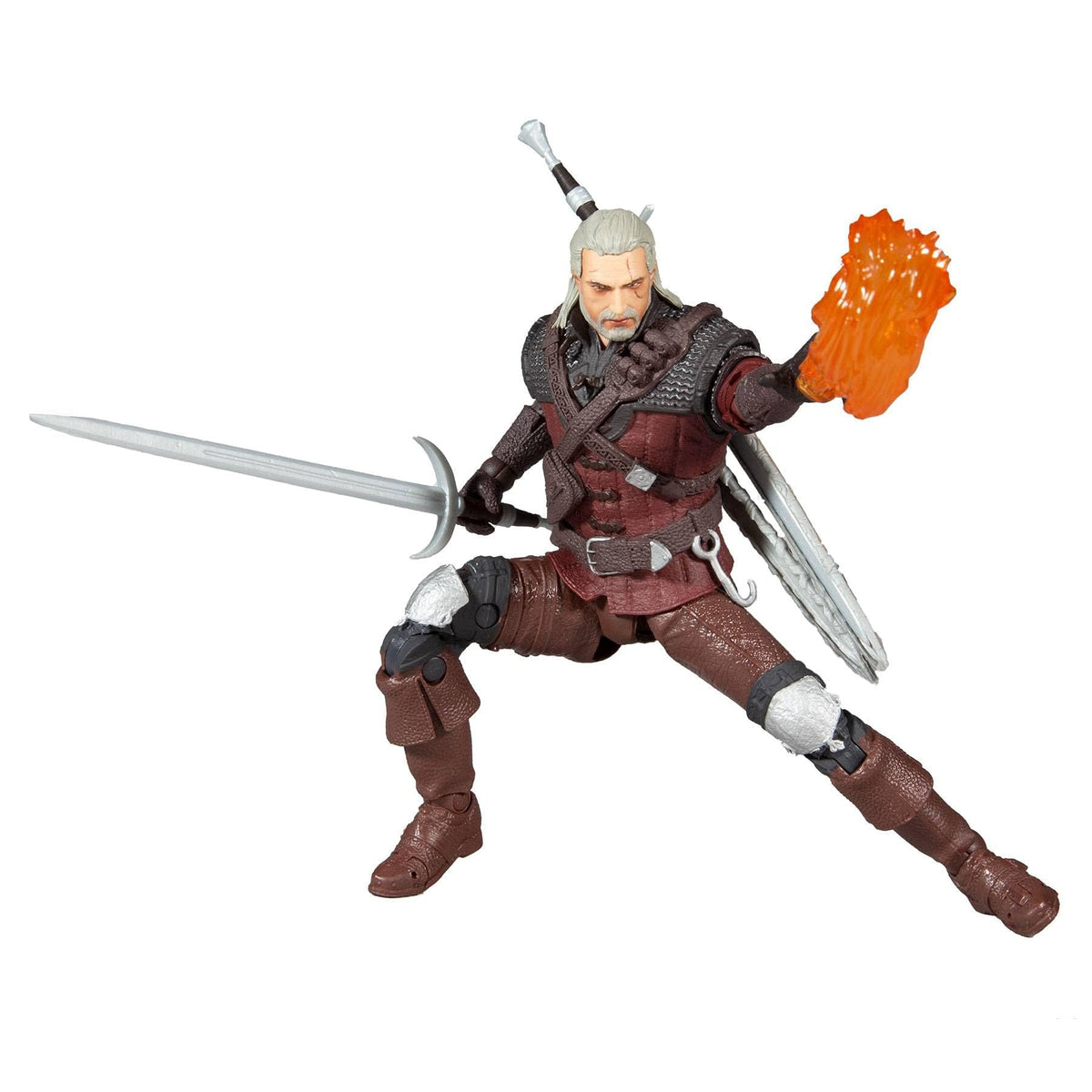 McFarlane Toys The Witcher Geralt of Rivia (Wolf Armor) 7-Inch Action Figure