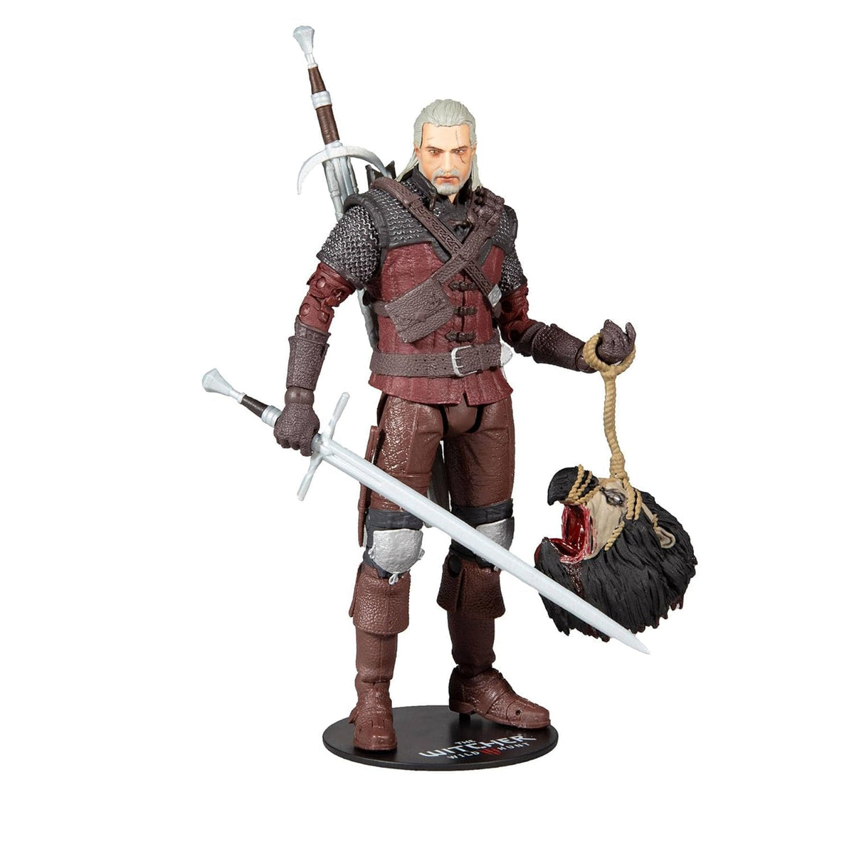 McFarlane Toys The Witcher Geralt of Rivia (Wolf Armor) 7-Inch Action Figure