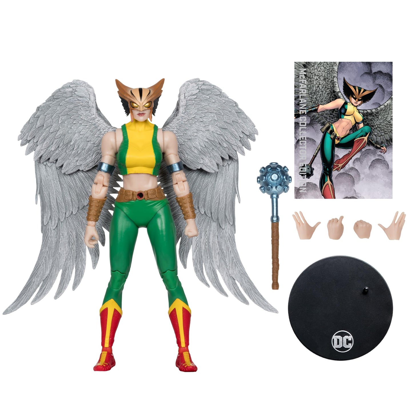 McFarlane Toys DC Multiverse Hawkgirl (Justice League of America) 7in Action Figure – Collector Edition #36