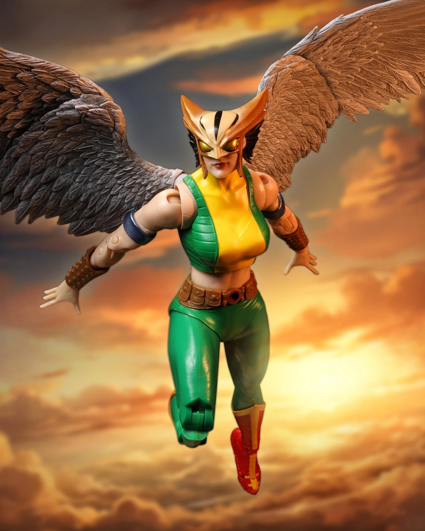 McFarlane Toys DC Multiverse Hawkgirl (Justice League of America) 7in Action Figure – Collector Edition #36