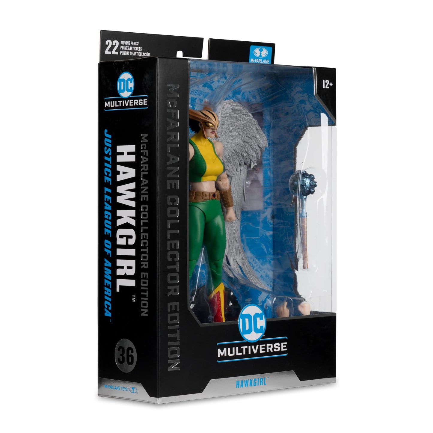 McFarlane Toys DC Multiverse Hawkgirl (Justice League of America) 7in Action Figure – Collector Edition #36