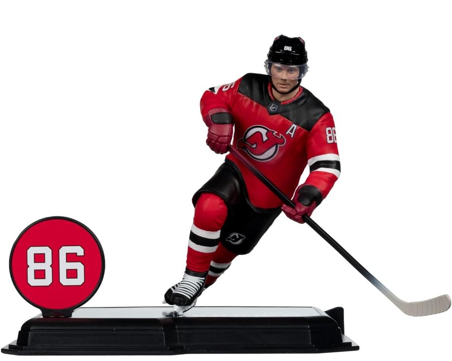 McFarlane Toys Jack Hughes 7in Posed Figure – New Jersey Devils | SportsPicks