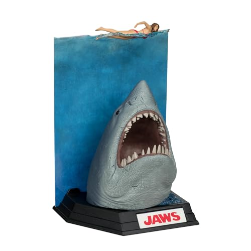McFarlane Toys Jaws (50th Anniversary) 6in Posed Figure - Collectible Movie Maniacs