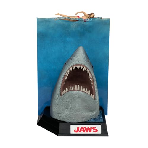 McFarlane Toys Jaws (50th Anniversary) 6in Posed Figure - Collectible Movie Maniacs