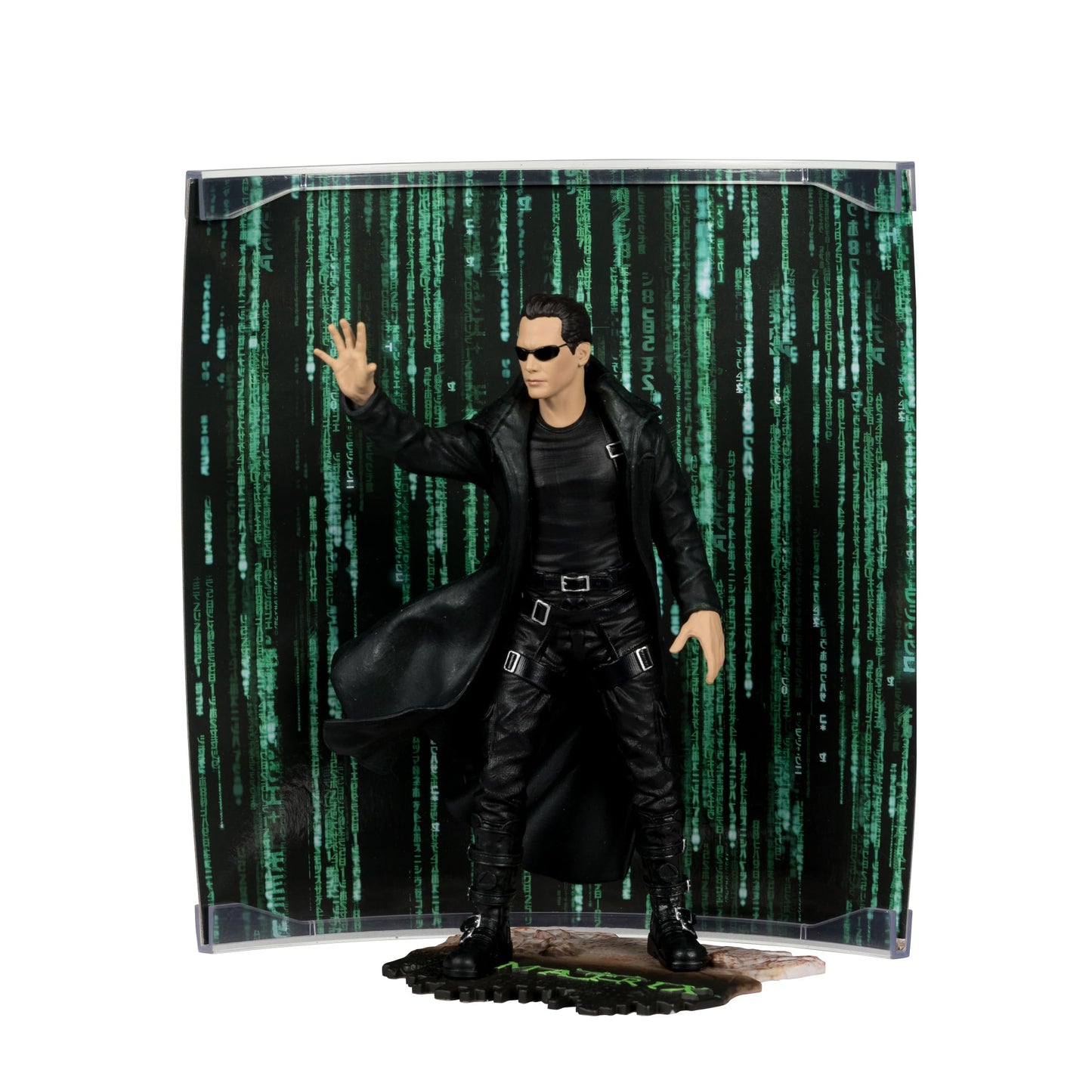 McFarlane Toys Movie Maniacs Neo (The Matrix) 6in Figure – Limited Edition with Backdrop & COA