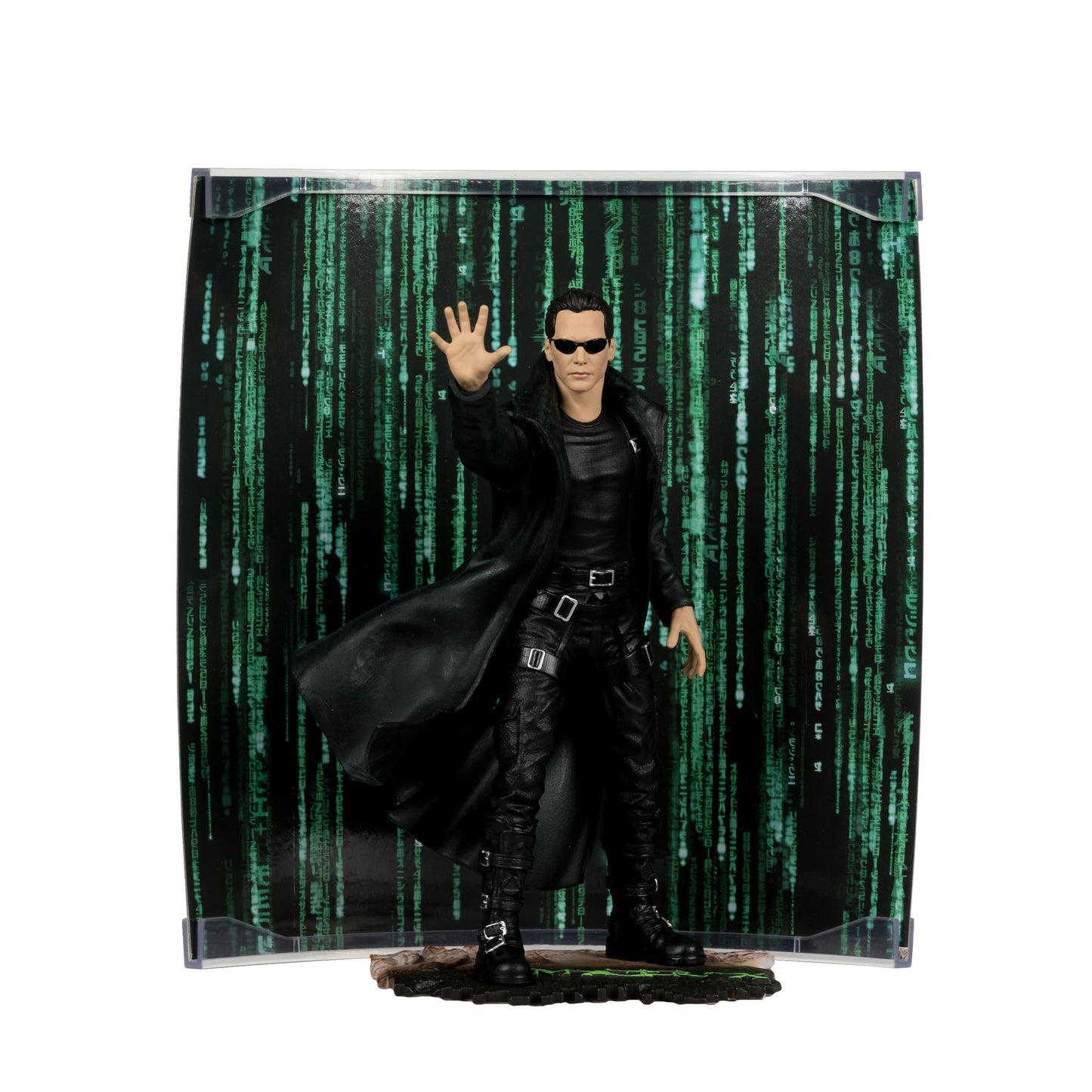 McFarlane Toys Movie Maniacs Neo (The Matrix) 6in Figure – Limited Edition with Backdrop & COA
