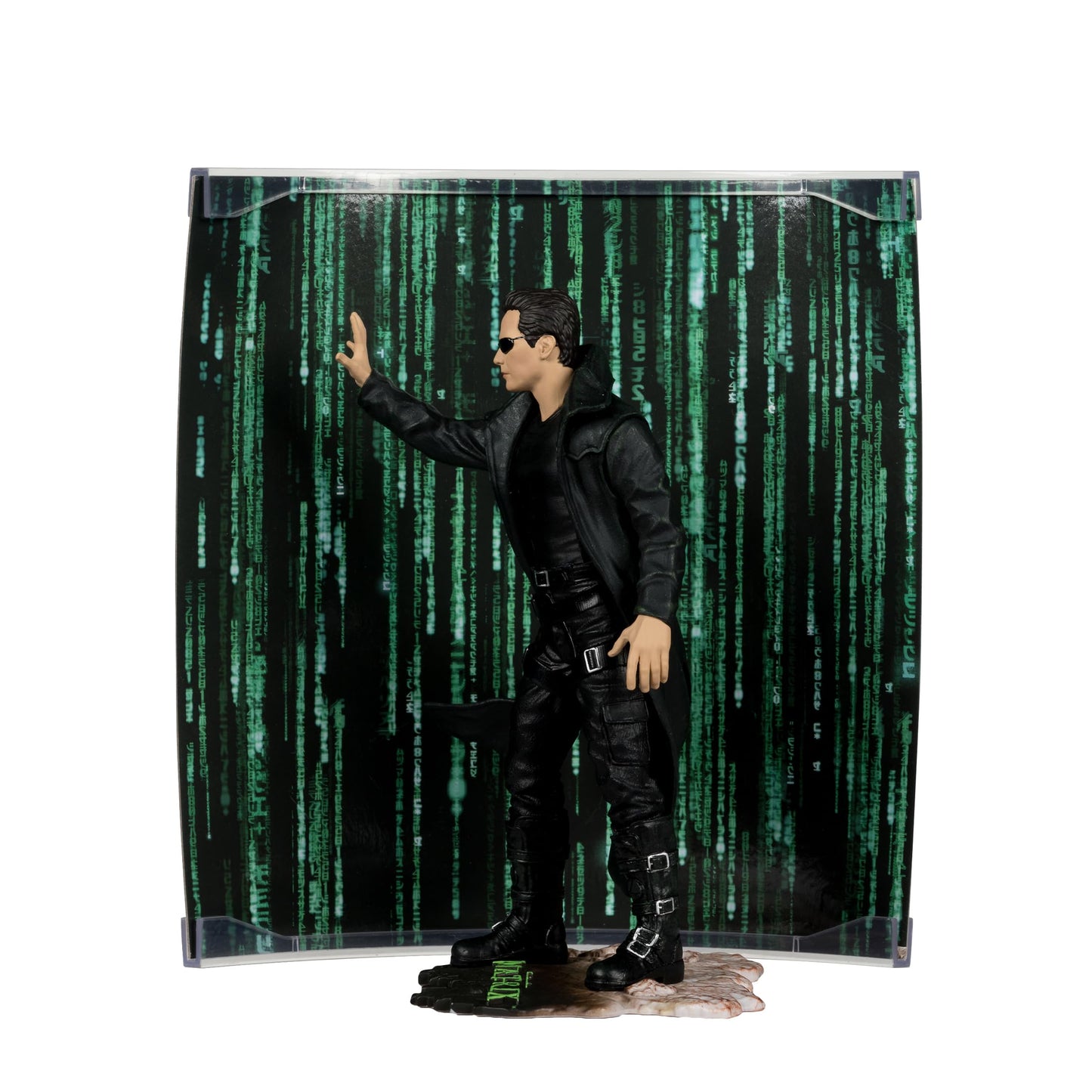 McFarlane Toys Movie Maniacs Neo (The Matrix) 6in Figure – Limited Edition with Backdrop & COA