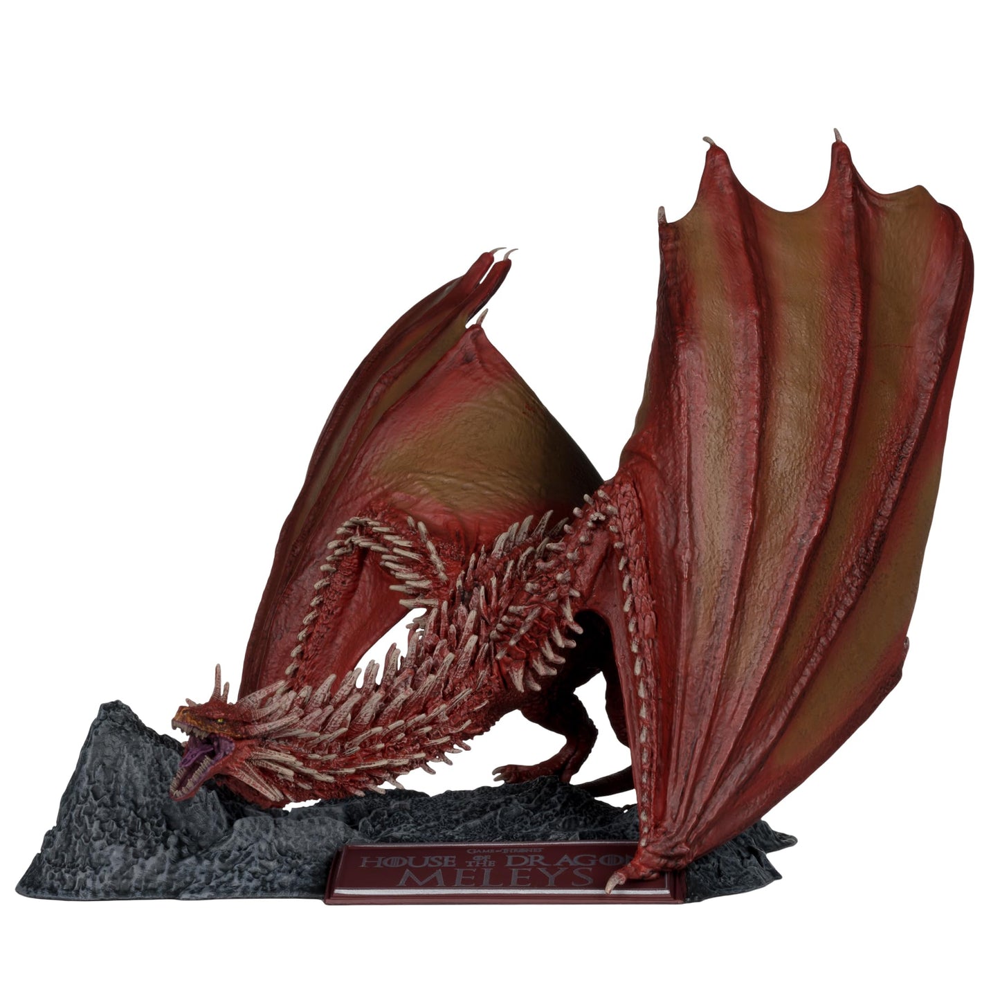 McFarlane Toys House of the Dragon Meleys Dragon Figure – 9-Inch Display Model