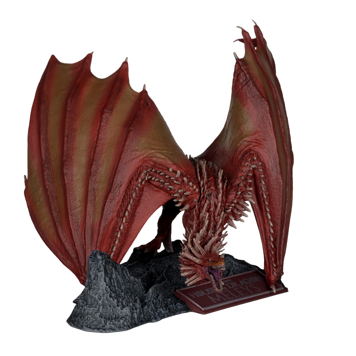 McFarlane Toys House of the Dragon Meleys Dragon Figure – 9-Inch Display Model