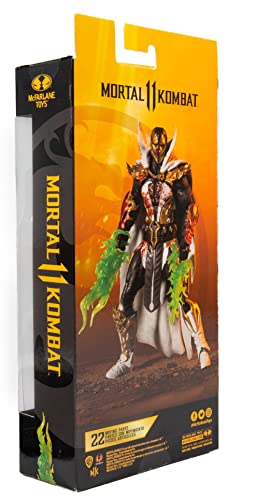 McFarlane Toys Mortal Kombat Malefik Spawn Bloody Disciple 7-Inch Figure – Ultra Articulation & Accessories