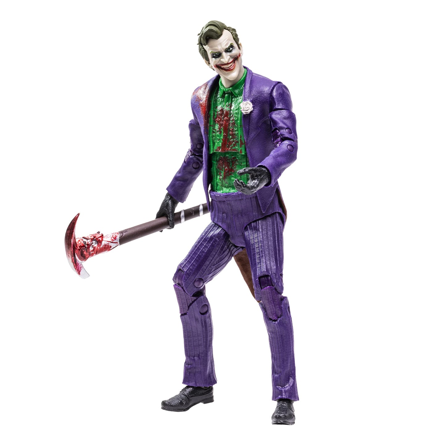McFarlane Toys Mortal Kombat The Joker (Bloody) 7-inch Action Figure – Accessories