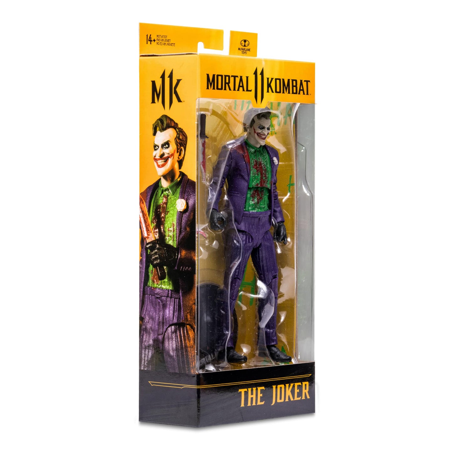 McFarlane Toys Mortal Kombat The Joker (Bloody) 7-inch Action Figure – Accessories