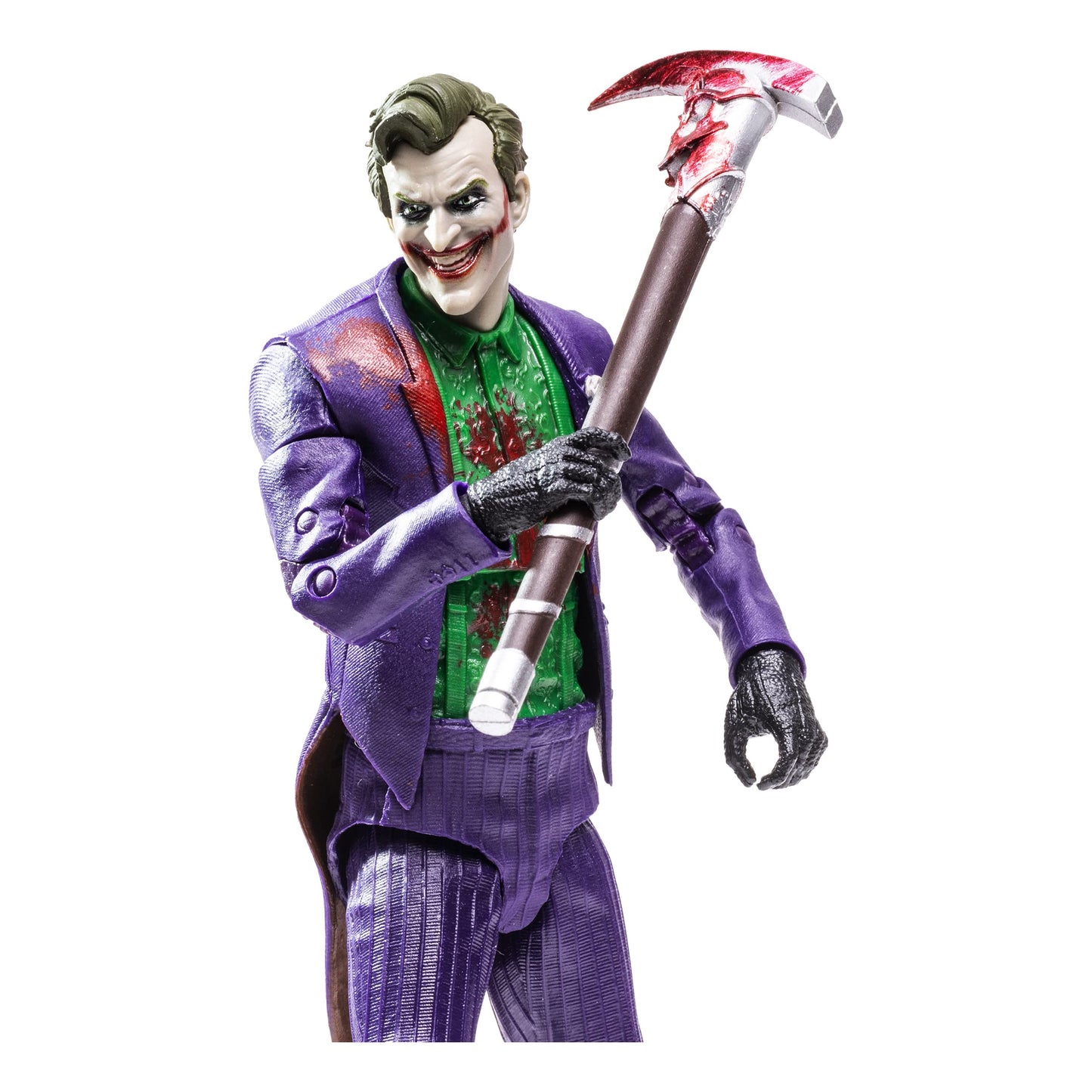 McFarlane Toys Mortal Kombat The Joker (Bloody) 7-inch Action Figure – Accessories