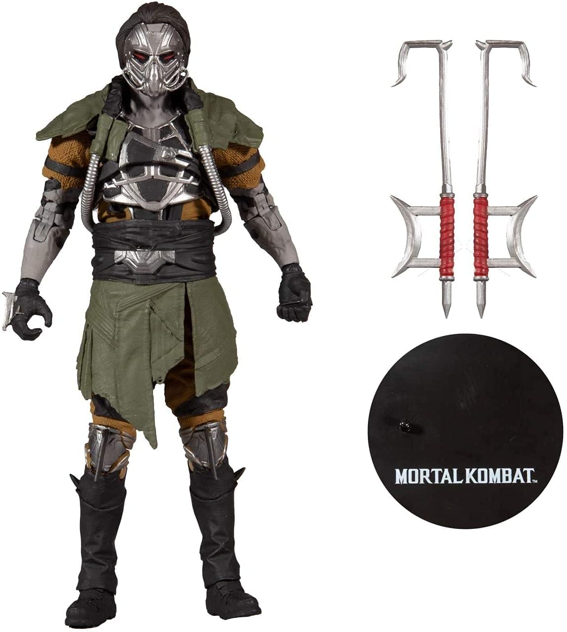 McFarlane Toys Mortal Kombat Kabal: Hooked Up Skin 7-inch Action Figure