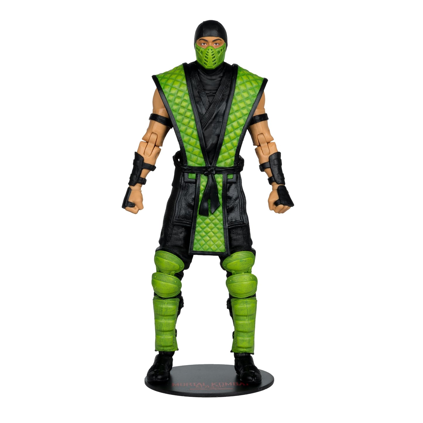 McFarlane Toys Mortal Kombat Klassic Reptile 7in Action Figure | Ultra Articulation & Collectible Display