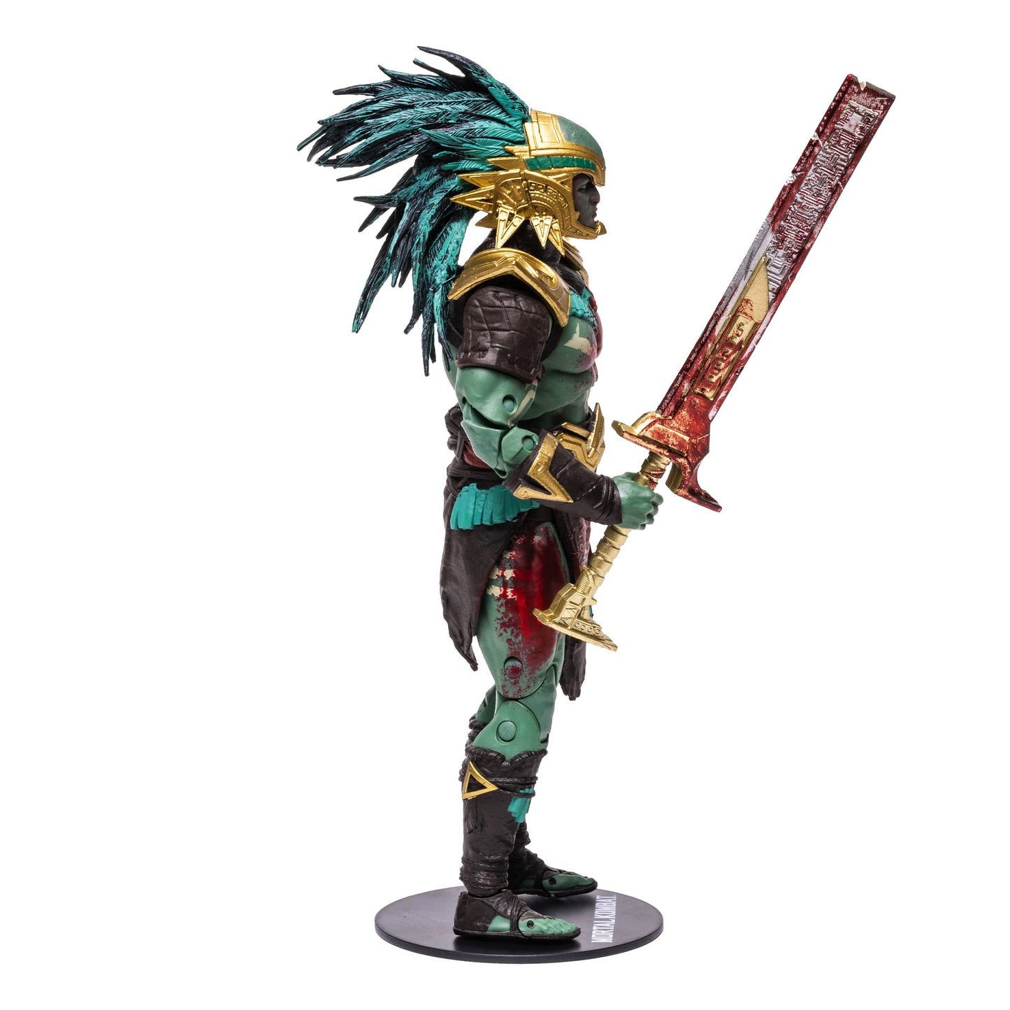 McFarlane Toys Mortal Kombat Kotal Kahn Bloody 7-Inch Action Figure – Ultra Articulation & Accessories