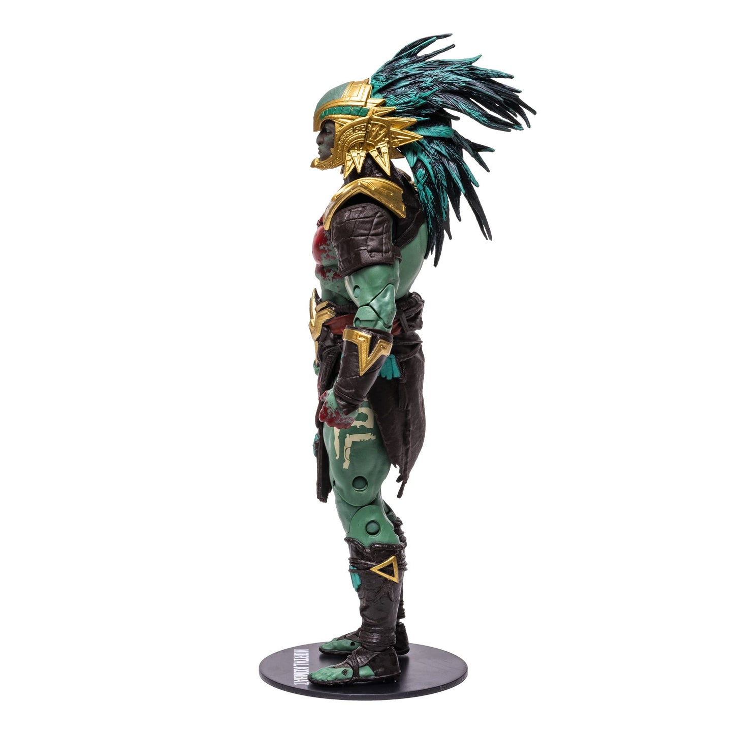 McFarlane Toys Mortal Kombat Kotal Kahn Bloody 7-Inch Action Figure – Ultra Articulation & Accessories