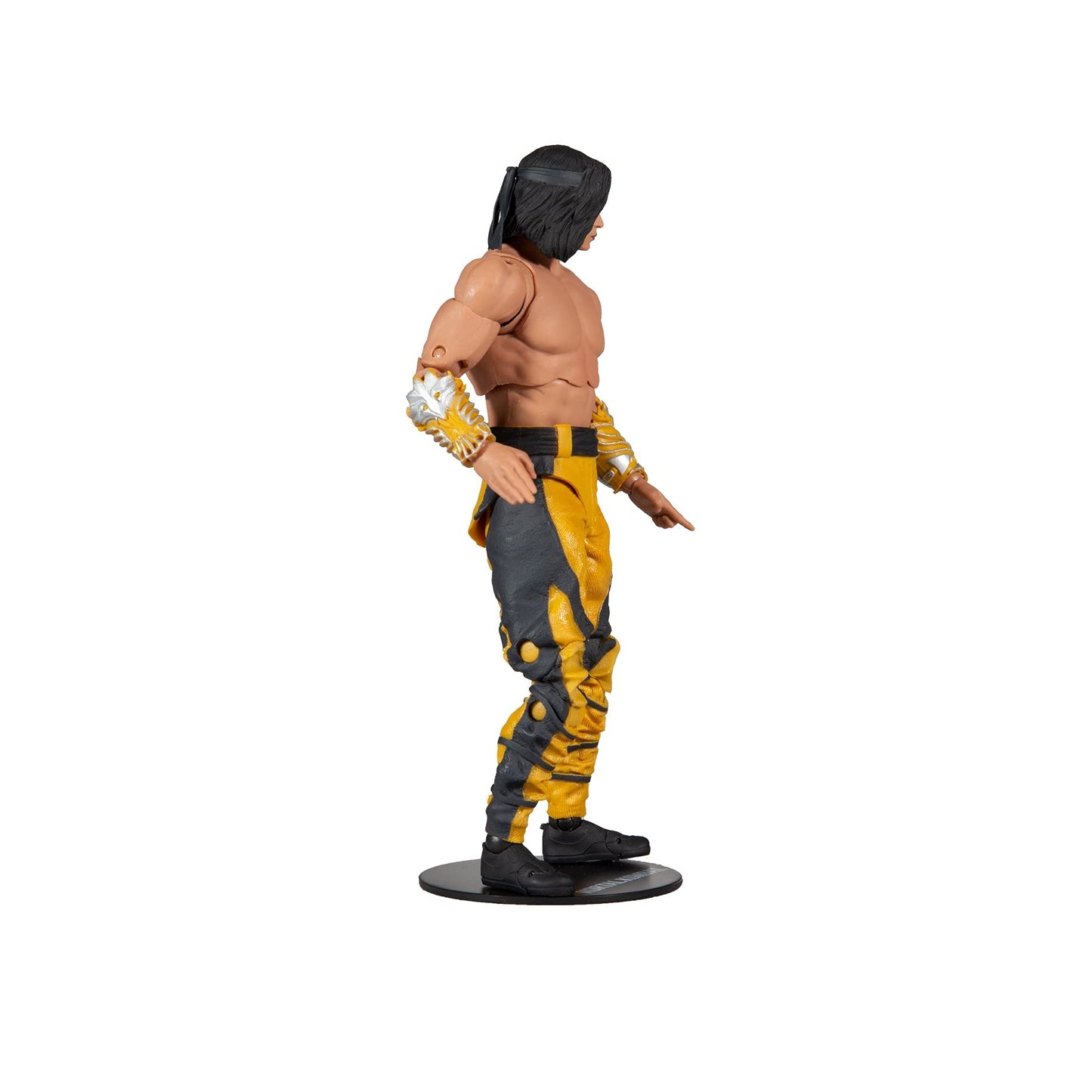 McFarlane Toys Mortal Kombat Liu Kang (Fighting Abbot) 7-inch Action Figure | Ultra Articulation & Accessories