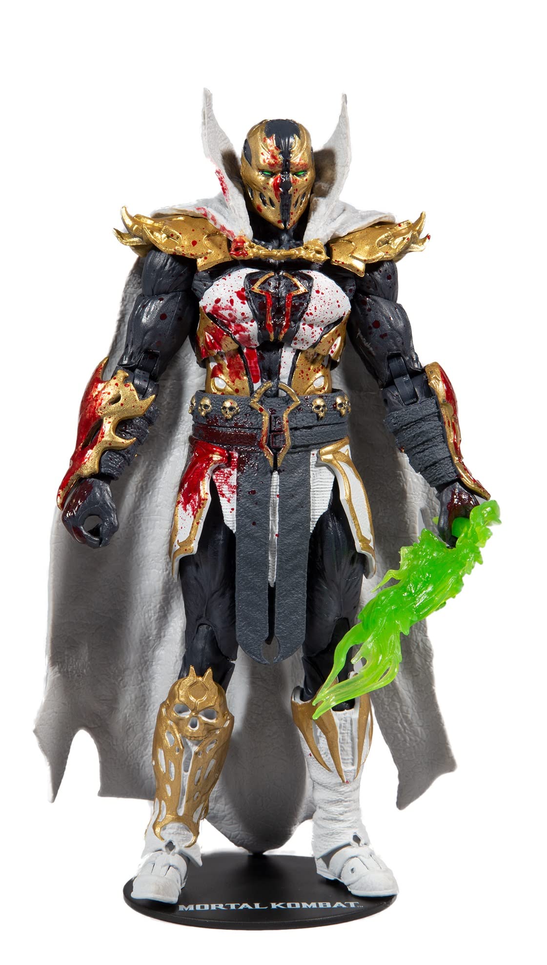 McFarlane Toys Mortal Kombat Malefik Spawn Bloody Disciple 7-Inch Figure – Ultra Articulation & Accessories