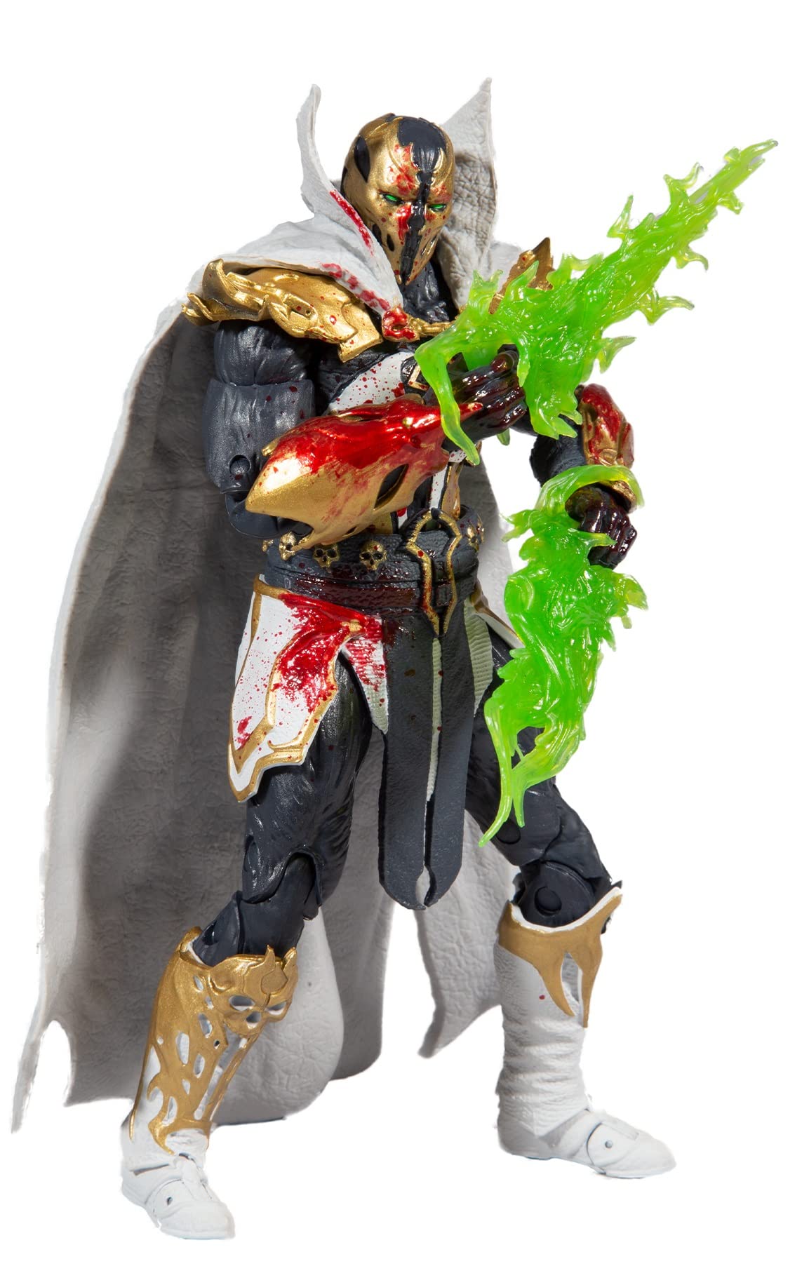McFarlane Toys Mortal Kombat Malefik Spawn Bloody Disciple 7-Inch Figure – Ultra Articulation & Accessories