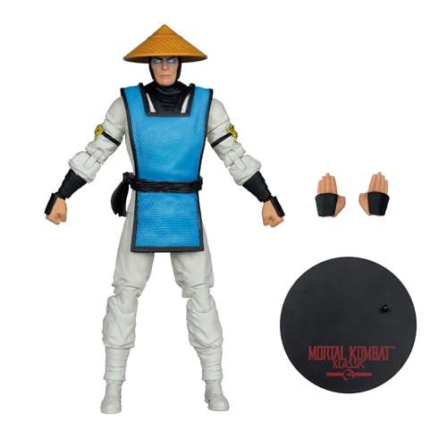 McFarlane Toys Mortal Kombat Klassic Raiden 7in Action Figure