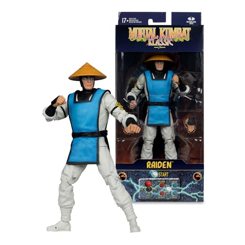 McFarlane Toys Mortal Kombat Klassic Raiden 7in Action Figure