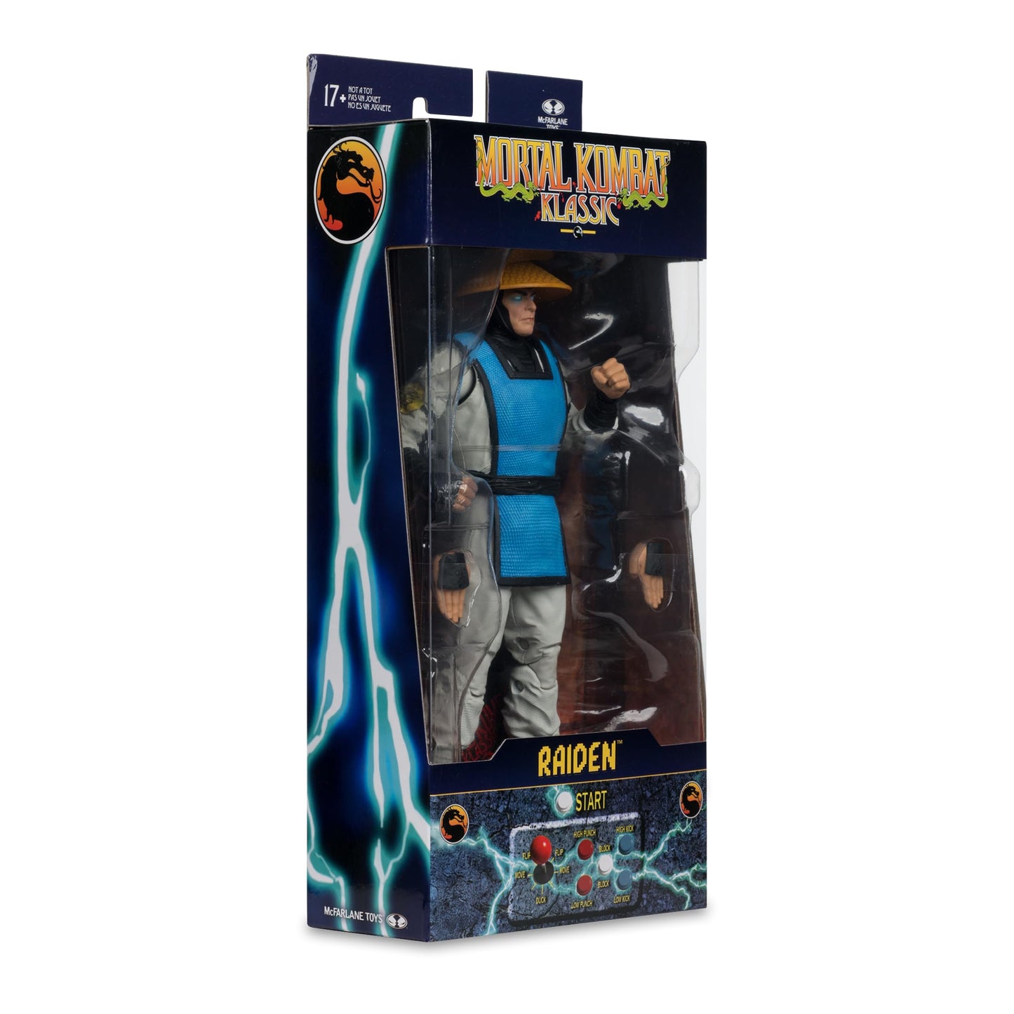 McFarlane Toys Mortal Kombat Klassic Raiden 7in Action Figure
