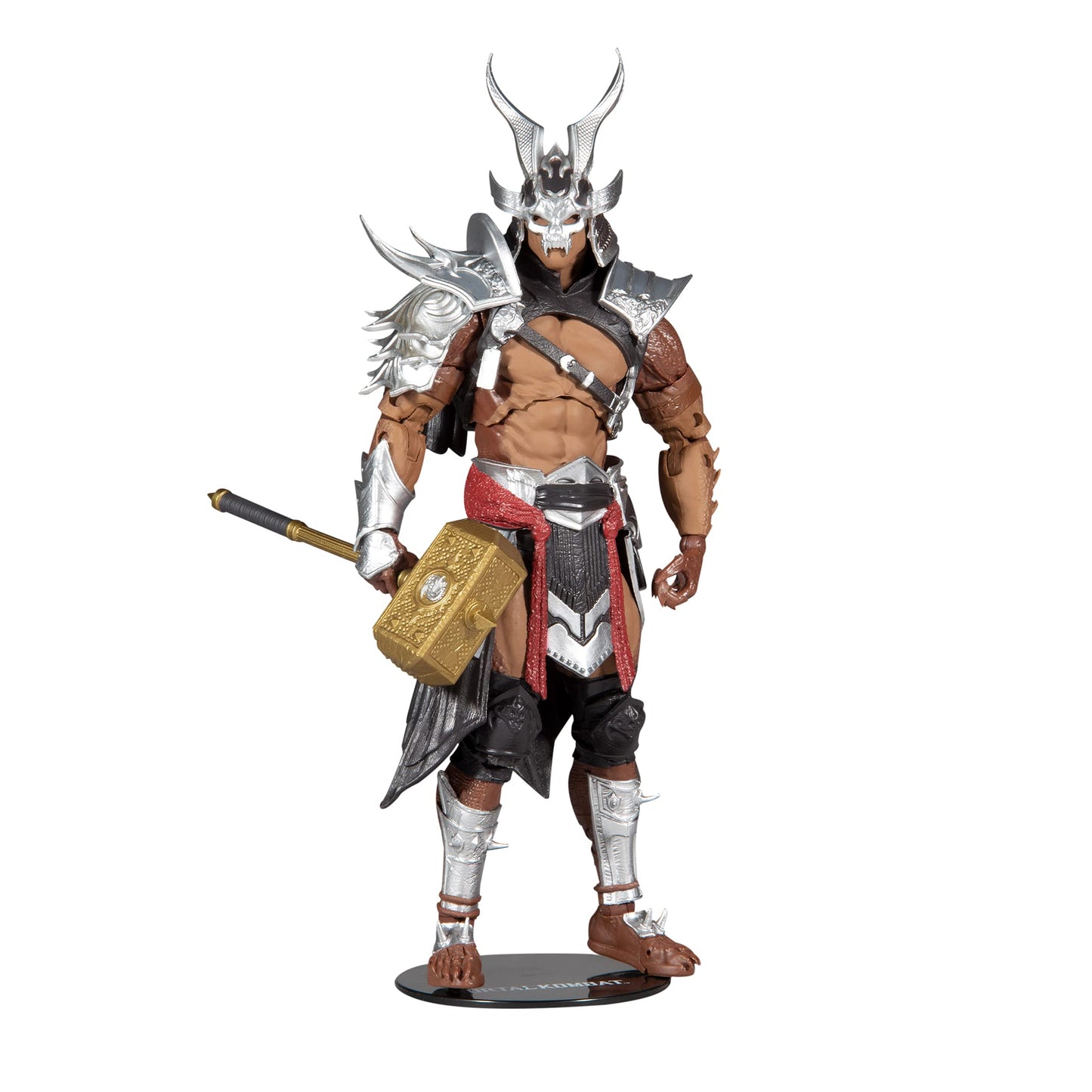 McFarlane Toys Mortal Kombat Shao Kahn (Platinum Kahn) 7\" Action Figure